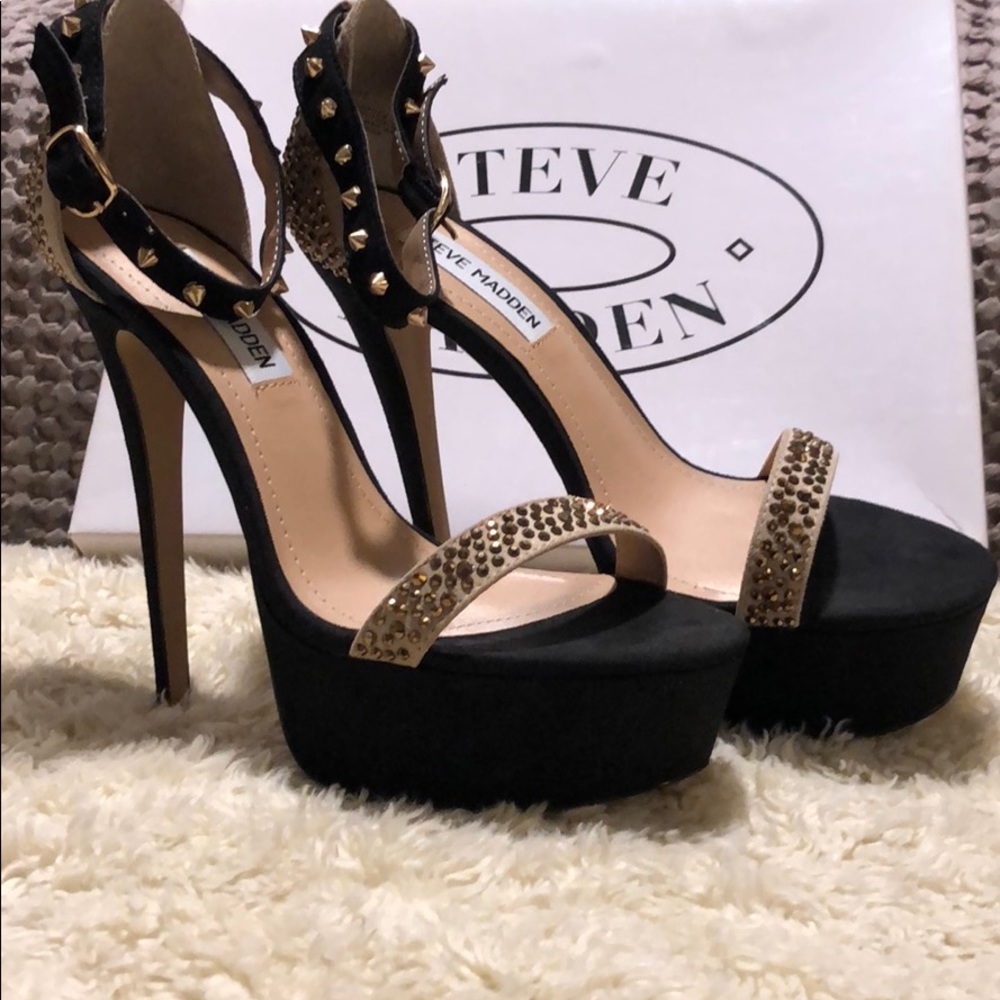 Platform heels, new in box, never been worn